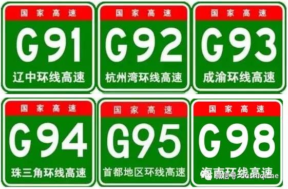 五分钟教你看懂中国高速公路编号,收藏